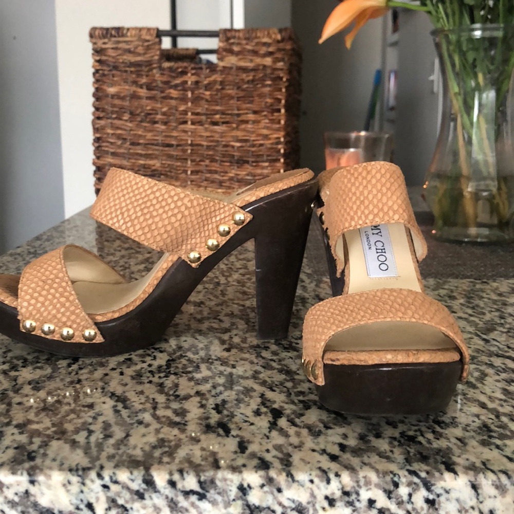 Jimmy Choo sandals!